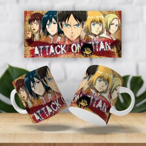 Caneca Attack on Titan