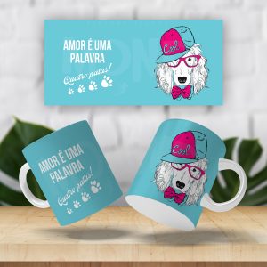 Caneca Amor é uma Palavra