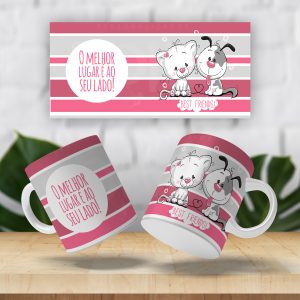 Caneca O melhor lugar é ao seu lado