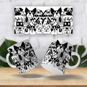 Caneca Cães e Gatos