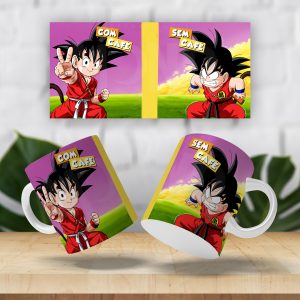 Caneca Café Goku