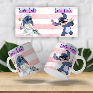 Caneca Café Lilo e Stich