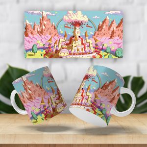 Caneca Desenho Hora da Aventura