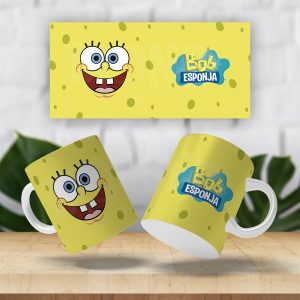 Caneca Desenho Bob Esponja