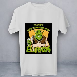 T-Shirt Takvez Não Funcione com Burros