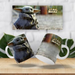 Caneca Grogu (Baby Yoda)
