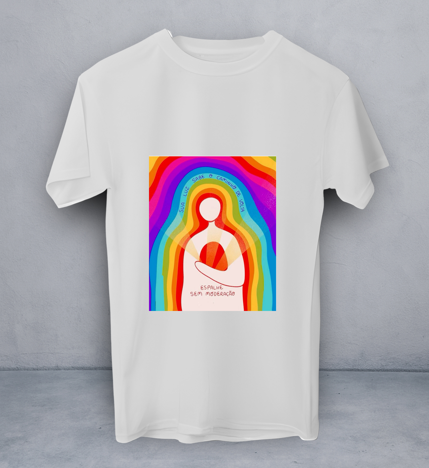 T-Shirt Espalhe Sua Luz