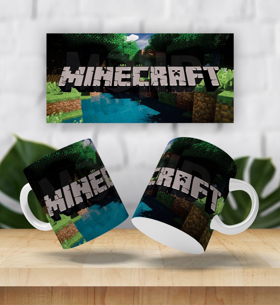 Caneca Minecraft