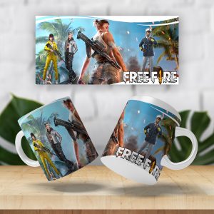 Caneca Free Fire