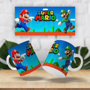 Caneca Super Mario