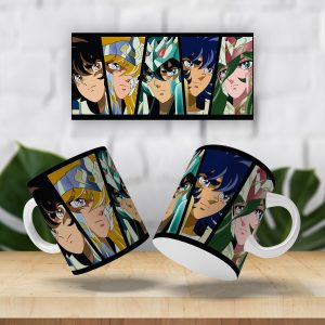 Caneca Cavaleiros do Zodíaco