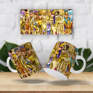 Caneca Cavaleiros do Zodíaco