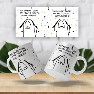 Caneca Um minuto de paz