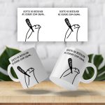 Caneca Resolver com calma