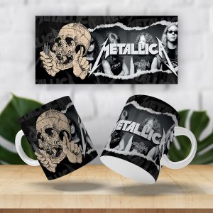 Caneca Metallica