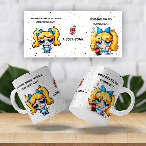 Caneca Quem acordou com gás?