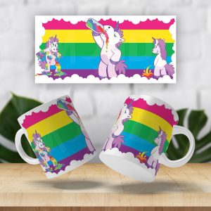 Caneca Unicórnio Louco