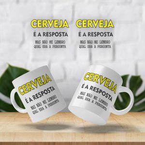 Caneca Cerveja é a resposta