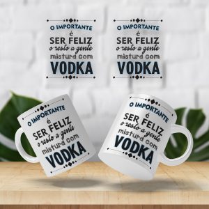 Caneca O importante é ser feliz