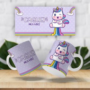 Caneca Caguei pra você