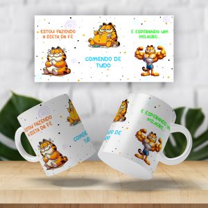 Caneca A dieta da fé