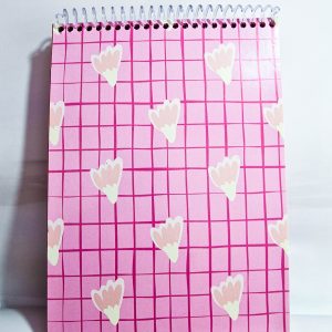 Bloco Rosa com Ramalhete