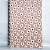 capa caderno simples florzinhas brancas