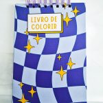 Livro Colorir Azul