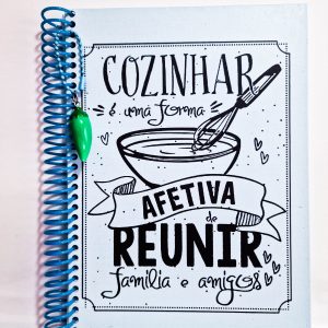 Caderno de Receita Azul