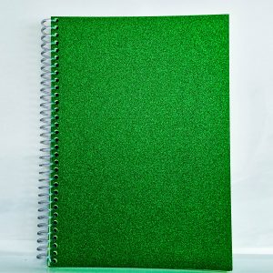 Caderno Verde Brilho