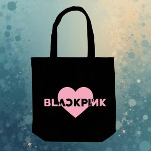Ecobag Black Pink