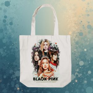 Ecobag Black Pink