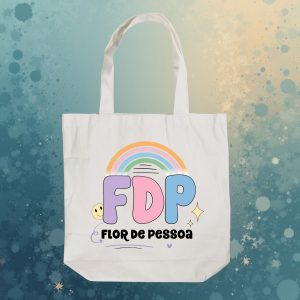 Ecobag Flor de Pessoa
