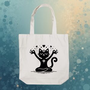 Ecobag Gato Yoga