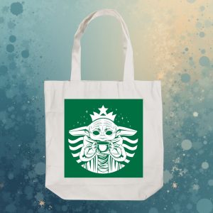 Ecobag Grogu Starbucks