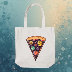 Ecobag Space Pizza