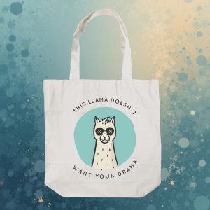 Ecobag This Llama Doesnt Want Your Drama